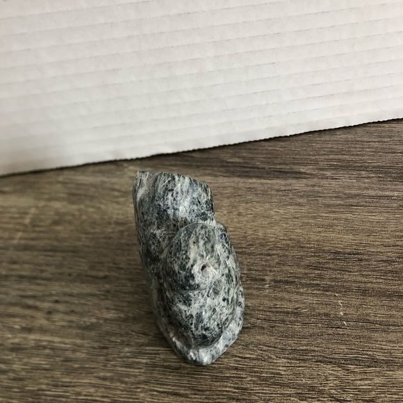 Hand Carved Stone Owl Figurine - Picture 6 of 14